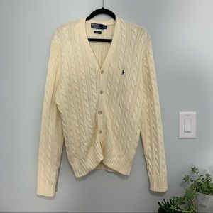 NWOT- Ralph Lauren Cable-Knit Cardigan
